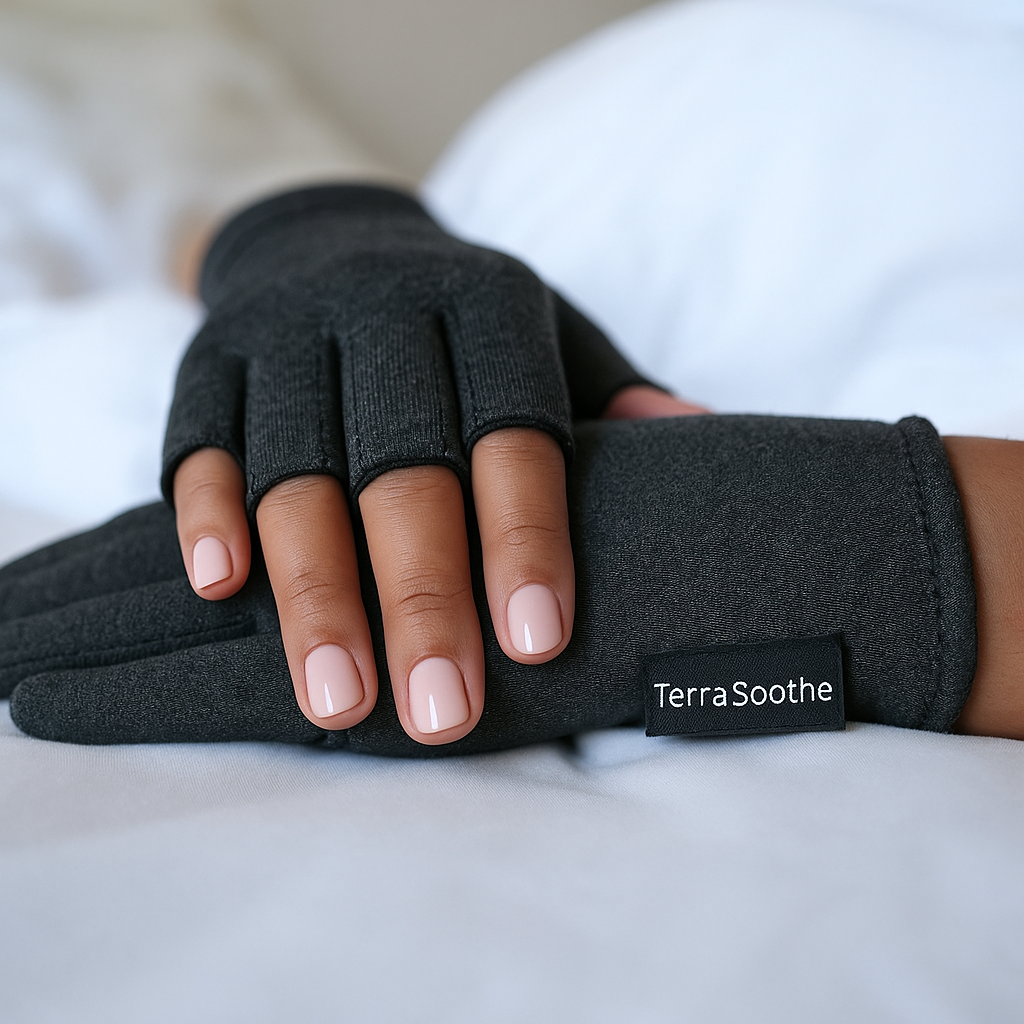 TerraSoothe™ Bamboo Comfort Gloves (Black) Performance